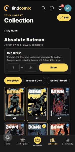 Open the run details screenshot